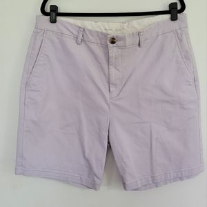 OLD NAVY Light Purple Slim Chino Shorts 36